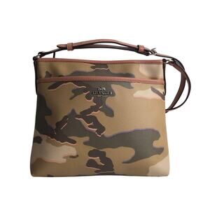 Coach File Crossbody with Wild Camo Print